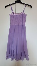 Světle fialové plesové šaty E.L. vel.32/XXS - 2