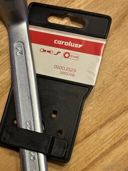 Nový Oboustranný očkový klíč Carolus 0100.2023, 21 x 23 mm - 2