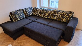 Rohový rozkládací gauč - 2