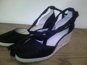 Černé espadrilky, vel.41 - 2