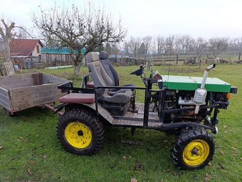 Malotraktor 4x4 motor 19D - 2