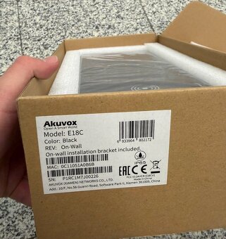 Akuvox E18C - Nový Smart Android video interkom - 2