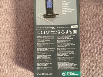 Bezdrátový teploměr na maso Gorenje WMT85B - 2
