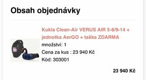 Clean-Air VERUS AIR 5-8/9-14 + jednotka AerGO - 2