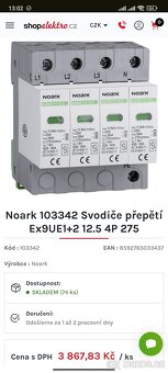Svodič přepěti - 2