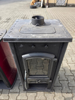 Krbová kamna GUČA SOLARIS, 8kW, zelená - 2