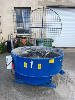 Míchačka na beton 1200L- pohon elektromotorem - 2