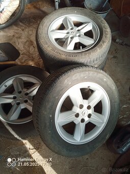 Litá kola Renault 16" 5-ti díra - 2