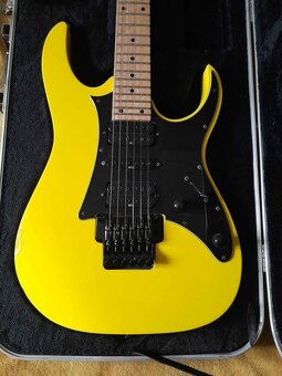 Kytara Ibanez RG350M – Desert Yellow – s tvrdým pouzdrem - 2