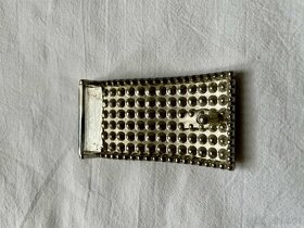Přezka/spona na opasek vlnovka s kamínky - 2