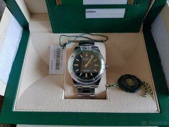 Rolex Milgauss 116400GV ciferník černý 28.10.2019 NOVINKA - 2