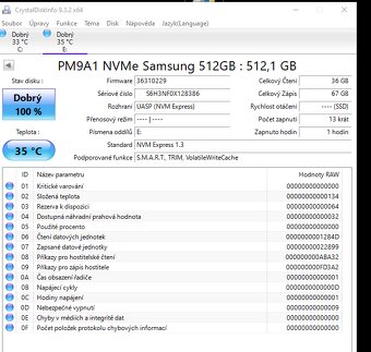 SSD NVMe 4.0 Samsung 512 Gb - 2
