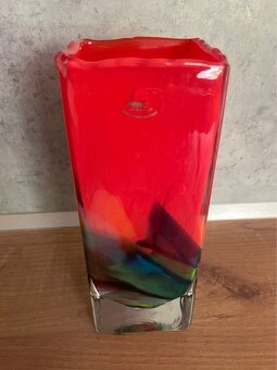 Luxusní váza z hutního skla - Art Glass PRINC - 2