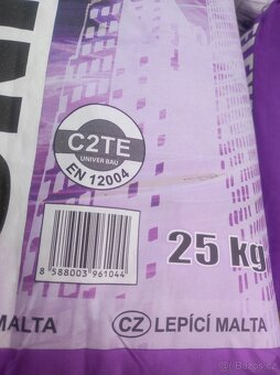 Lepidlo - obklady, dlažby, kámen C2TE 25 kg - 2
