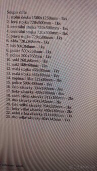 Rohový stůl barva kalvados - 2