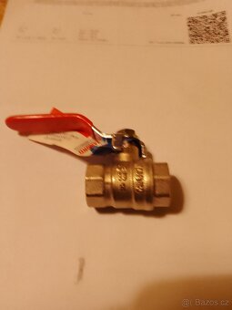1/2 " kulový kohout FF PN 15 - 2