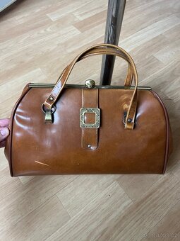 Retro kabelka hnědá - 2