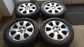 Original letní ALU kola 18" 5x130 Audi Q7 - levně - 2