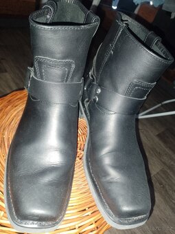 Kožené boty Harley Davidson 46 - 2