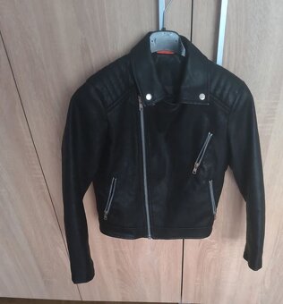 Dívčí koženková bunda - 2