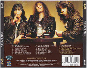 cd Rage – Perfect Man 1988 - 2
