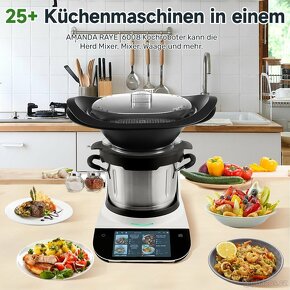Nový kuchyňský vařící robot 12 v 1 Amanda Raye ‎EC-6008 - 2