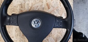Tříramenný, kožený, multifunkční, DSG, passat b6, golf GTi V - 2