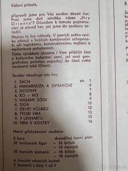 Deskové "Hry orientu" - 2