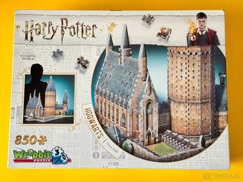 Harry Potter 3D puzzle Bradavice 2ks NOVÉ 100% stav - 2
