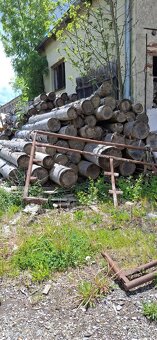 palivové dřevo, SM suchá kůrovcová kulatina 3m - 2