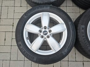 Originál alu kola MINI Coutryman 5X112 7 1/x17 + letní pneu - 2
