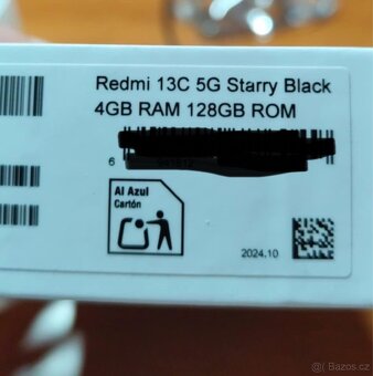 Úplně nový XIAOMI REDMI 13c 128 gb, 4gb ram, 5g - 2