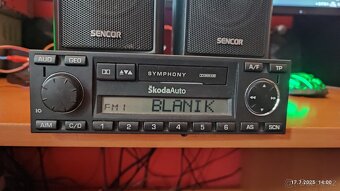 📻 Škoda Symphony – originálnà rádio ✅ - 2