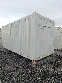 Zateplený kancelářský/obytný kontejner NIKOS 6x2,45m v.2,6m - 2