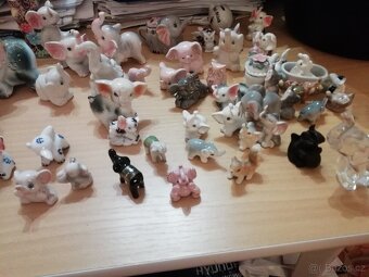 Sbírka porcelánových slonů - 2