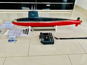 USS Skipjack Nuclear Submarine RC ponorka 172 RTR - 2