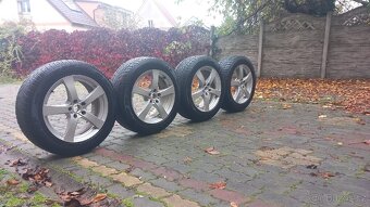 Alu kola 5x112 R18 obutí zimní pneumatiky - 2