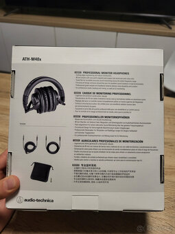 Audio-Technica ATH-M40x - nová - 2