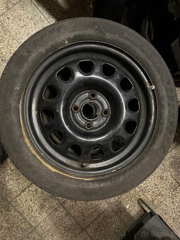 Zimní kola 4x100 r15 Škoda Seat Vw Opel Atd - 2