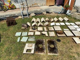 Kachlová kamna,staré kachle - 2