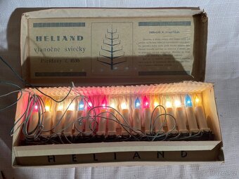 staré vánočni svíčky HELIAND - 2