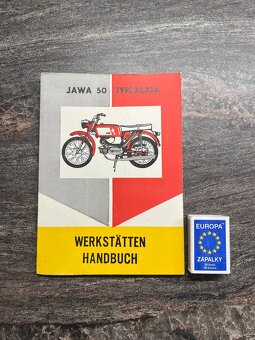 Katalog v Němčině Jawa pionýr/mustang - 2