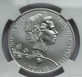 Český lev 2017 1oz první ročník NGC69 - 2