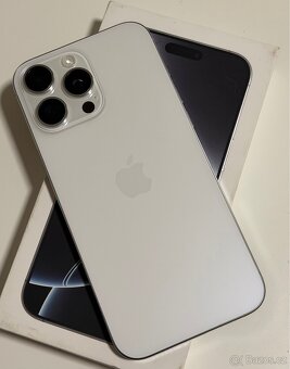 iPhone 16 Pro Max 256GB White titanium TOP STAV - 2