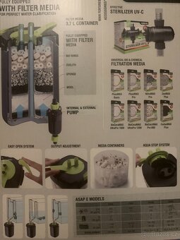 AQUAEL filtr ASAP 650E - 800L/h - 2