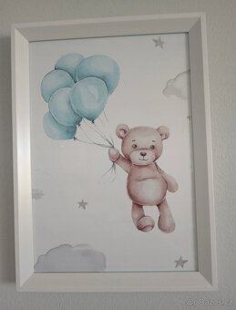 Sada 3 plakátů medvídek - 2