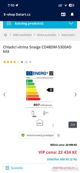 Chladící vitrína Snaige - 2