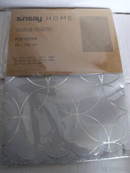 Nová záclonka,nový ubrus běhou - 2