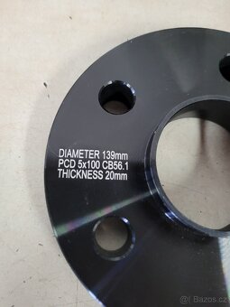 Rozšiřovácí podložky OMP 5x100 / 20mm - 2