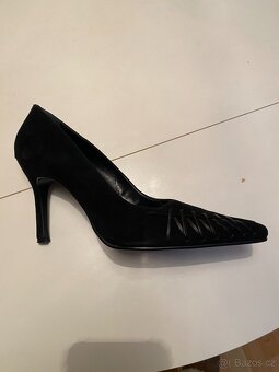 dámské semišové odičky - 2